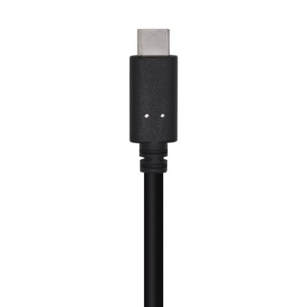 Aisens Cable USB 3.1 Gen 2 10Gbps 3A USB-C a USB-A Negro 0,5m Aisens Cable USB 3.1 Gen 2 10Gbps 3A USB-C a USB-A Negro 0,5m